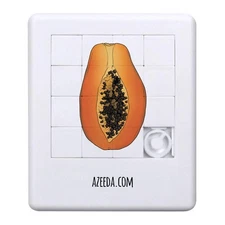 'Sliced Papaya' Sliding Puzzle (PZ00037148)