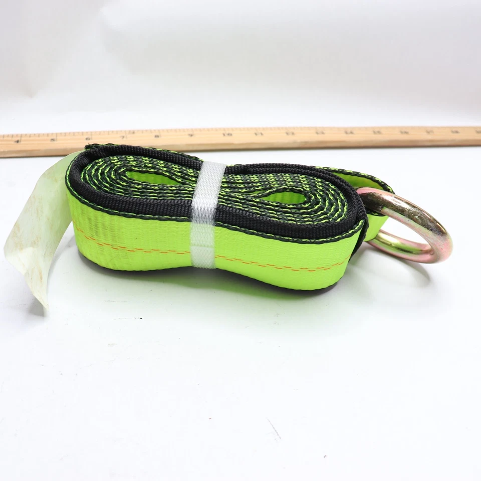 Car Tie Down Strap Only Green 3300LBS 96" - Image 4 of 4