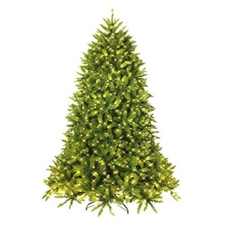 6FT Pre Lit Artificial Christmas Tree Xmas Tree 8 Lighting Modes 650 LED Lights
