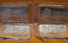 Lot of 4 Vintage Oxford Mint- 1 Troy Oz .999 Fine Silver Bar