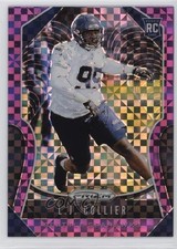 2019 Panini Prizm Rookies Purple Power Prizm 19/49 LJ Collier #380 d4v