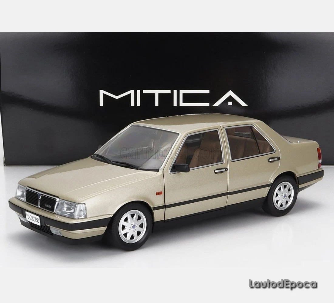 Lancia Thema Turbo IE1988 Bleu foncé 1:43 Edison Giocattoli