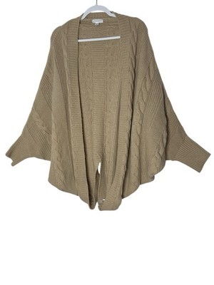 Autumn Skye Cardigan Womens Size XL Tan Oversized Outdoor Minimalist Cozy Knit
