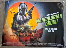 Star Wars: The Mandalorian and Grogu Limited Edition Cinema Quad Poster.