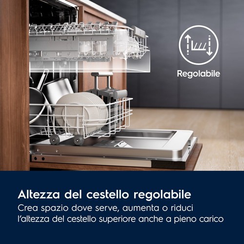 Electrolux Lavastoviglie Integrata Y69EG400L | 15coperti 60cm C | Ricondizionato - Foto 7 di 10