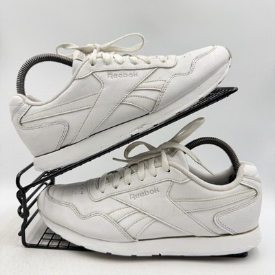 Reebok Royal Glide Sneaker weiß Größe UK 6,5 Damen Leder Retro niedrig V53956