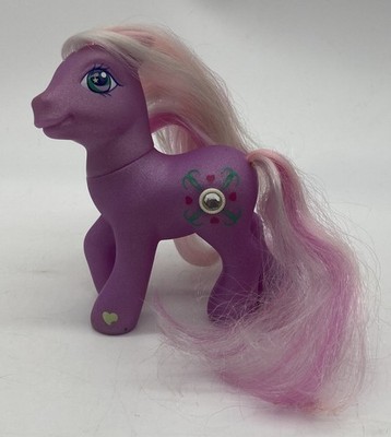 Vintage Hasbro 2004 My Little Pony G3  Juniper Jade Jewel Pony Target Exclusive