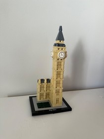 LEGO ARCHITECTURE Big Ben Good Condition Complete w Box & Instructions Set 21013