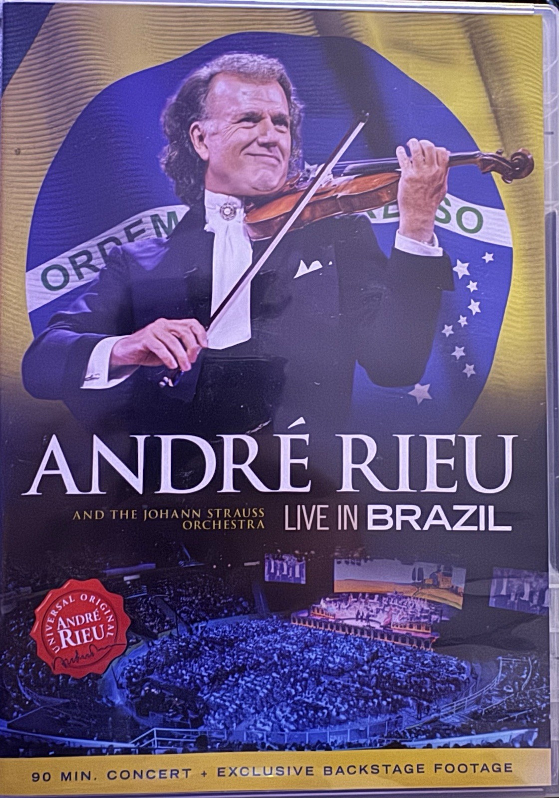 Andre Rieu - Live In Brazil (DVD, 2013) REGION 0 - NEW AND SEALED