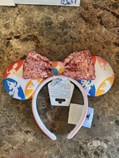 The Villas At Disneyland Hotel DVC Disney Vacation Club Sequin Bow Mouse Ears