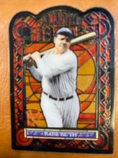 Topps Gallery of Heroes Babe Ruth GH-BR Die-Cut Insert New York Yankees