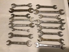 Vintage Engineers Wrenches Sears Indestro Penens Yamaha Fuller Lot Of 16
