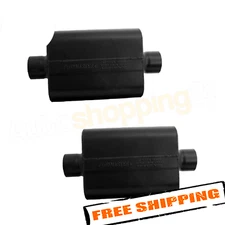 Flowmaster 943045 Set of 2 3.00 Center In/Out Super 44 Series Chambered Mufflers