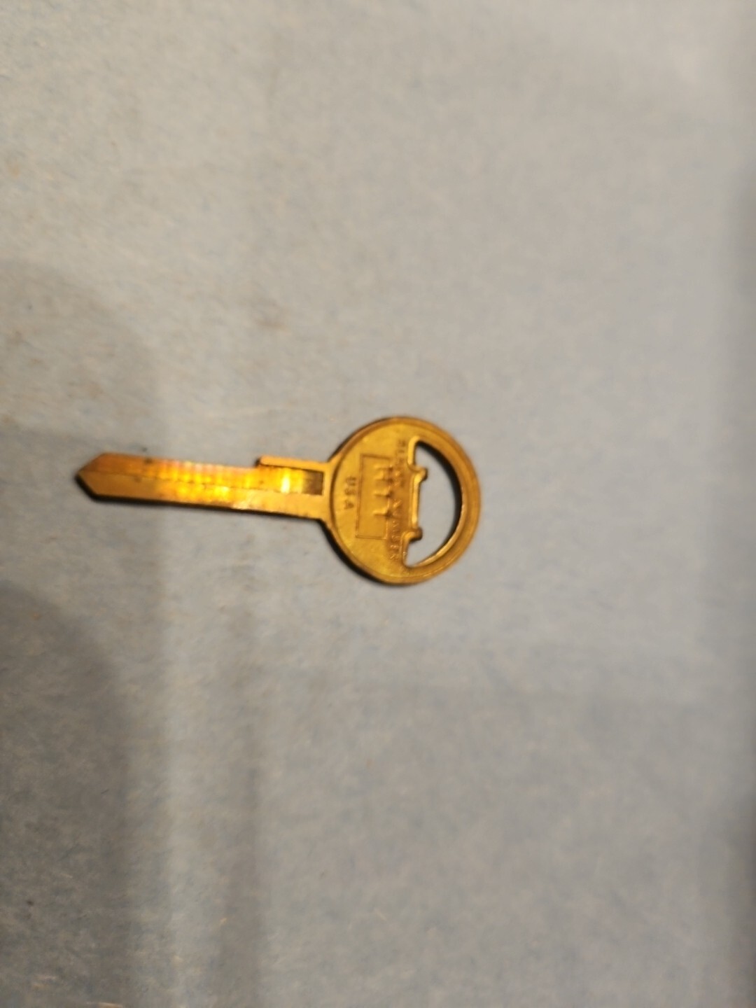 NORS CURTIS H11 Brass Blank Key (1)
