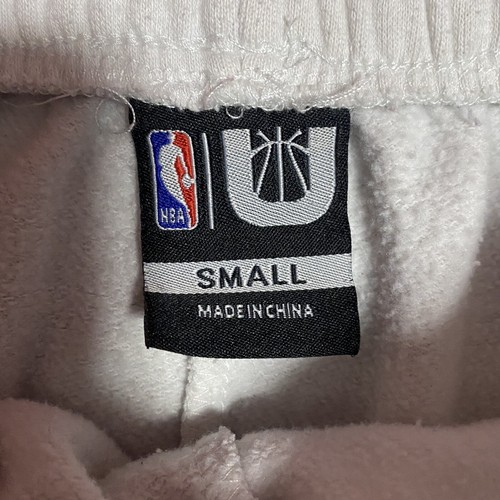 NBA Joggers Mens Small Tan Chicago Bulls Basketball Sweat Pants Drawstring - Picture 12 of 17