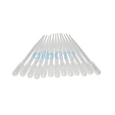 100PCS 1-10ml Graduated Disposable Plastic Pipette Transfer Dropper Labware