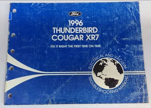 1996 Thunderbird Cougar Electrical Vacuum Manual FCS 12116 96 EBay