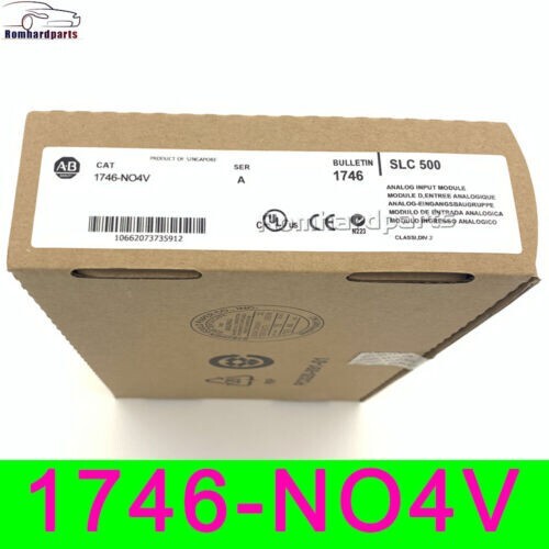 New Factory Sealed AB 1746-NO4V SER A SLC 500 PLC Analog Output Module 1746NO4V - Picture 4 of 5