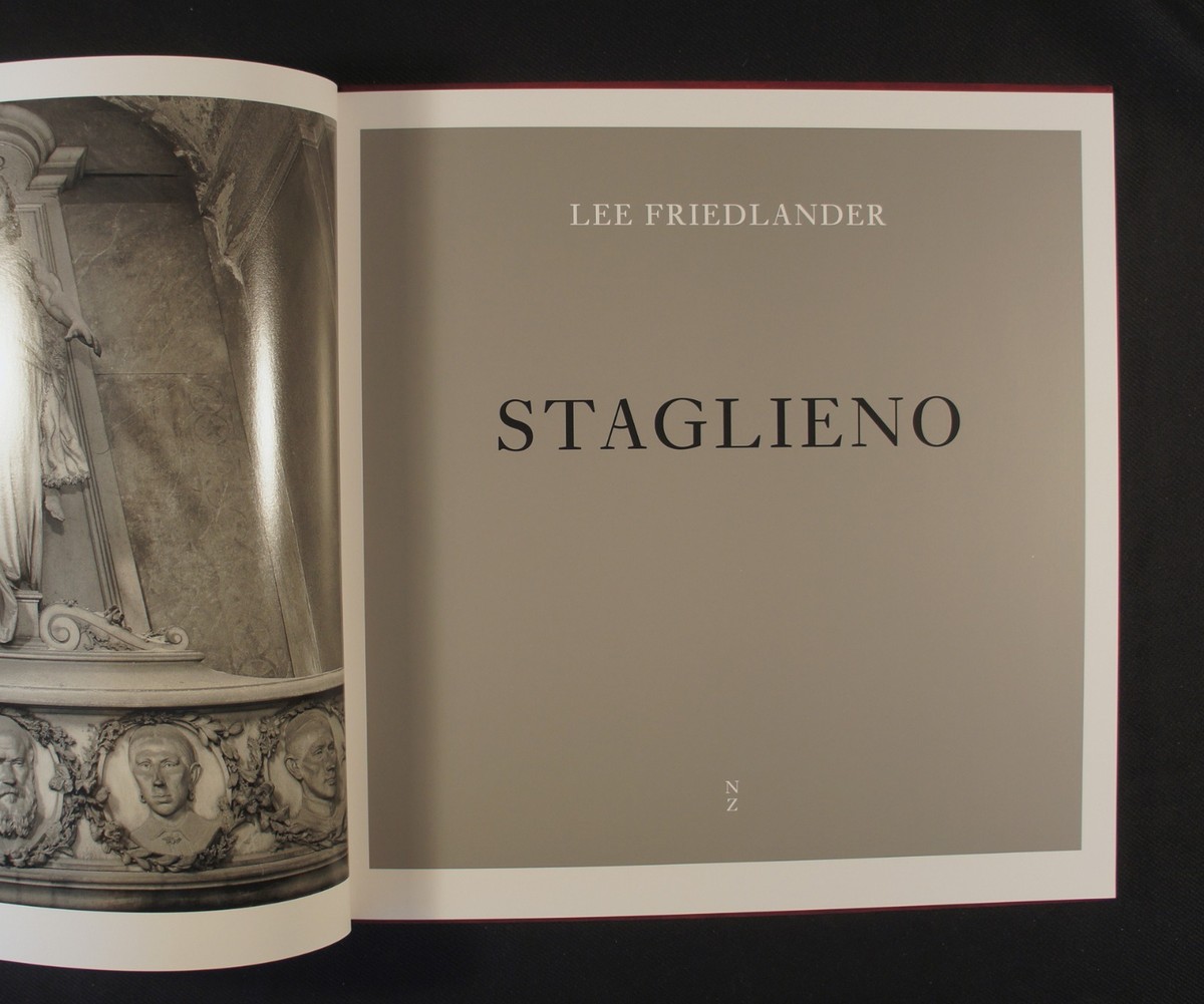 Lee Friedlander Staglieno New & Signed Photography Book | eBay