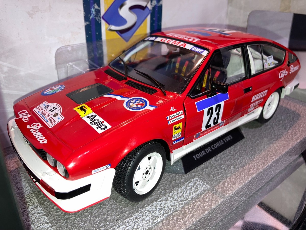 Alfa Romeo 【Solido】1/18 AlfaRomeo GTV6 1985 Tour de corse