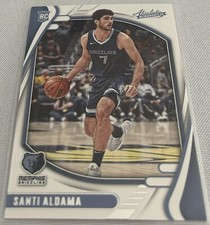 2021-22 Chronicles Absolute Basketball Santi Aldama Memphis Grizzlies Rookie 205