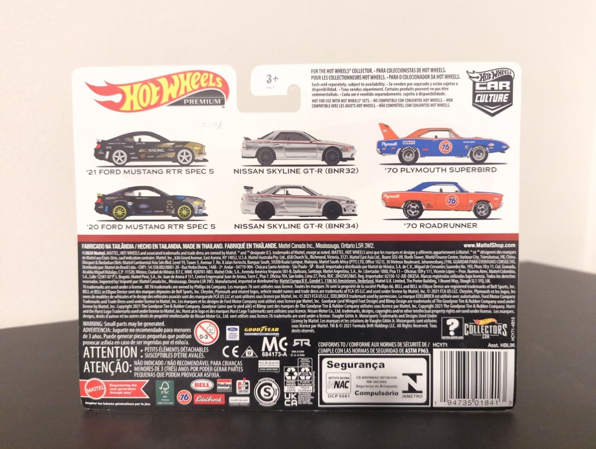 2024 HOT WHEELS Premium Car Culture Slide Street 2 - '18 Ford Mustang RTR SPEC 5 EUR 13,16