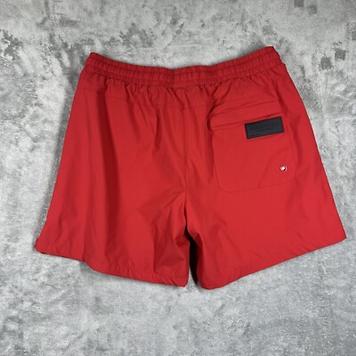 Maison Article Shorts Mens Large Red Premium Essential
