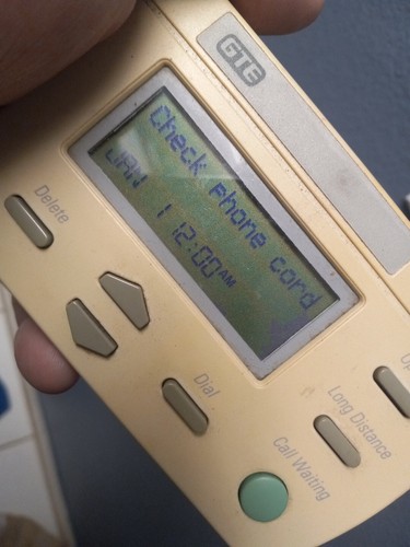 Vintage GTE Call Waiting Caller ID System Model NT2N78AA1171 Nortel Equipment - Zdjęcie 6 z 7