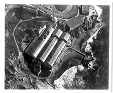 1920s SAN FRANCISCO AERIAL SUTRO BATHS,STREETCAR BARN & CLIFF HOUSE~8"x10" PHOTO