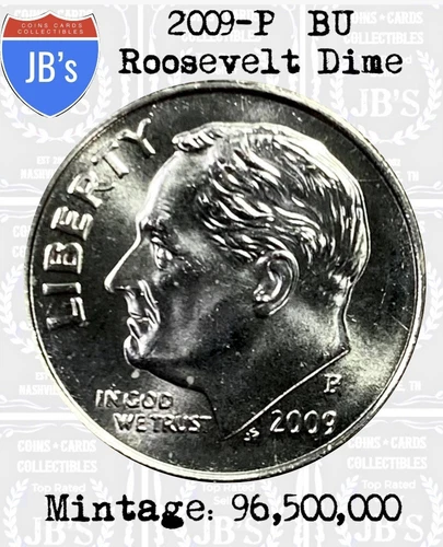 2009 (P) Roosevelt Dime BRILLIANT UNCIRCULATED *JB's Coins*