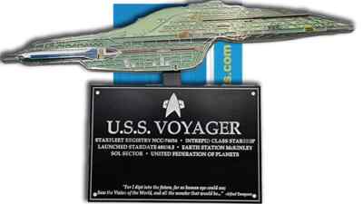 STAR TREK USS VOYAGER XL MasterShips   Fansets   Lizenziertes Magnetdisplay