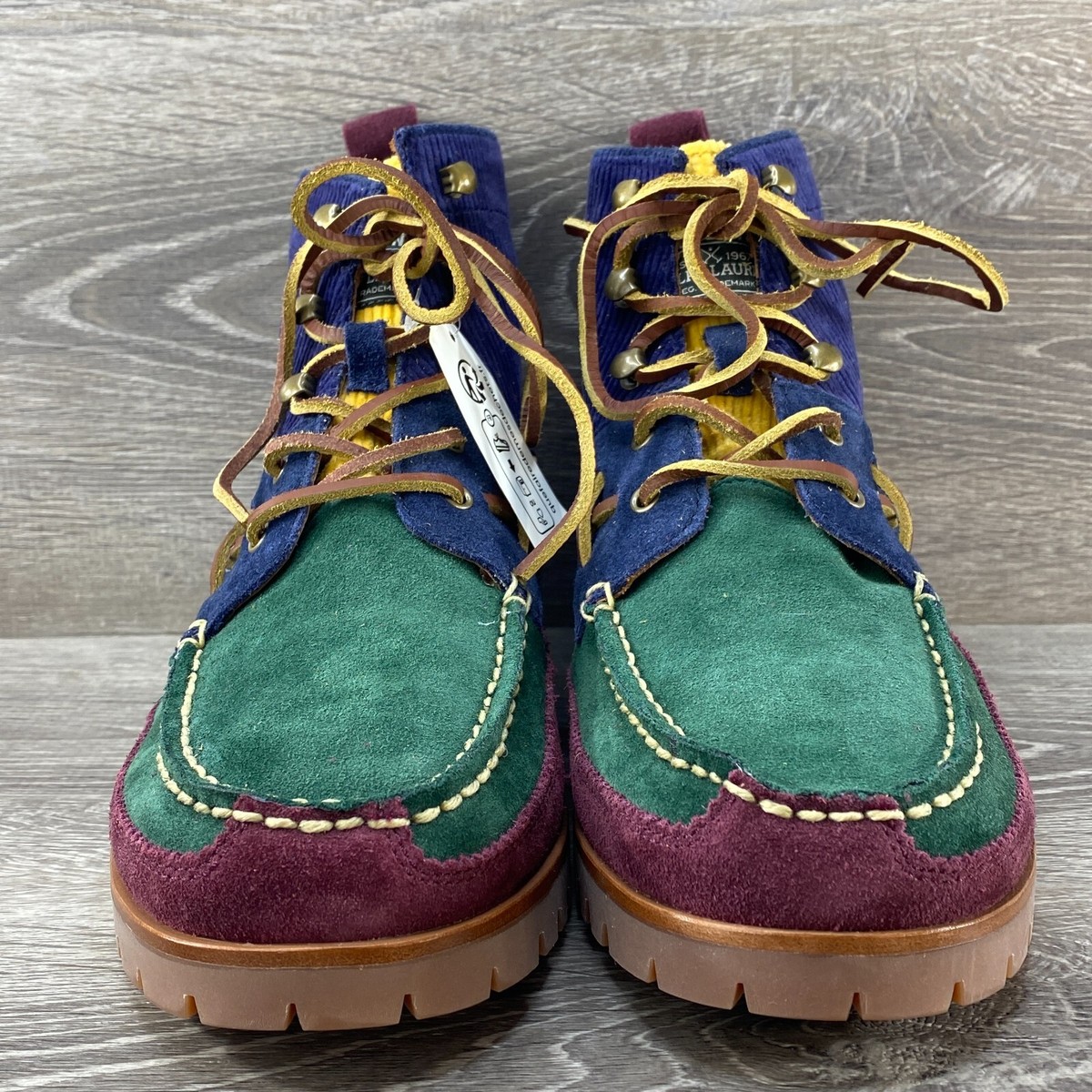 POLO Ralph Lauren Country Ranger MID Color Block Suede 