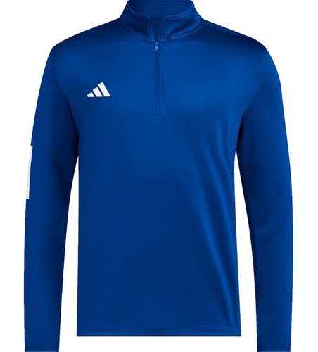 Adidas Golf Pullover Jacke blau 1/2 Zip - Bild 4 von 5