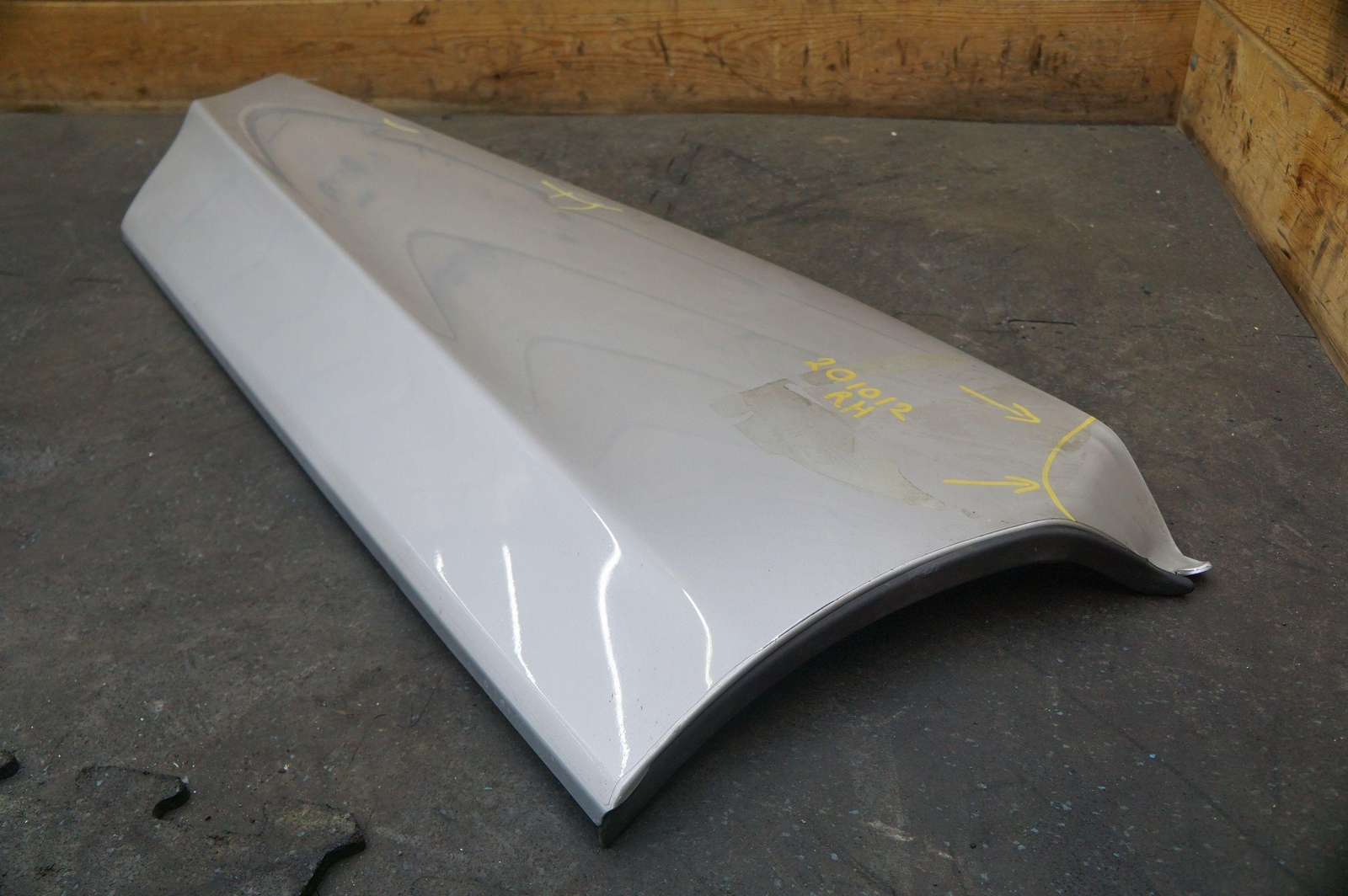 Right Passenger Side Door Shell Skin Cover Silver OEM McLaren 570S 2017 *NOTE