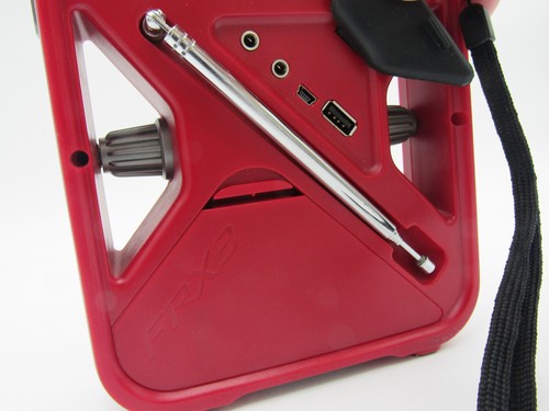 Eton - Amerikanisches Rotes Kreuz FRX3 + Notfall NOAA Wetterradio, rot, digital Displ - Bild 3 von 4