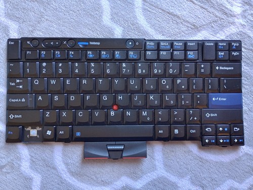Klawiatura Lenovo ThinkPad P/N 45N2106 Brakujący klawisz Przetestowana/działająca