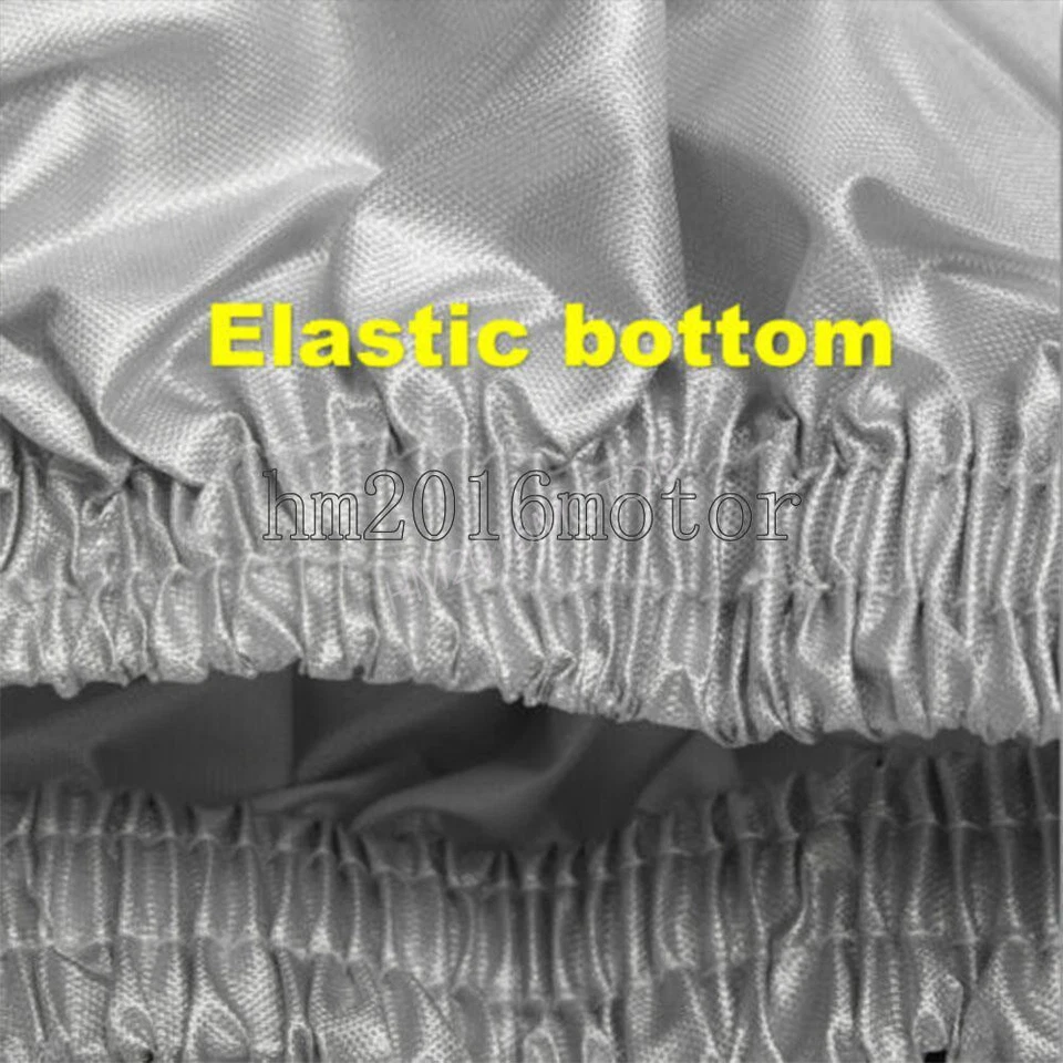 Серебристо-черный чехол 3XL для мотоцикла Honda Goldwing GL 1800 1500 1200 1000 1100 - Изображение 3 из 4