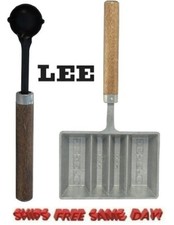 LEE Lead Dipper  4-Cavity Ingot Mold with Handle Combo  90029  90026 New 