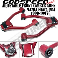 Godspeed Ak-171-na90 Adjustable Front Camber Arms W Ball Joints For Miata 90-97 Godspeed Ak-171-na90 Adjustable Front Camber Arms W Ball Joints For Miata 90-97