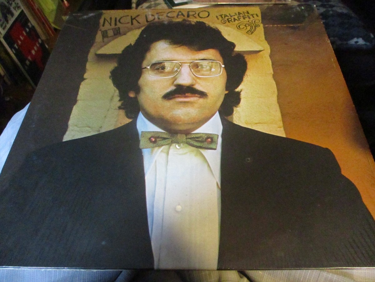 1974 NICK DECARO Italian Graffiti LP Blue Thumb 6011 EZ Jazz