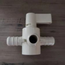  RV 1/2" Three Way by-Pass Valve | Shut Off Valve for Water Heater