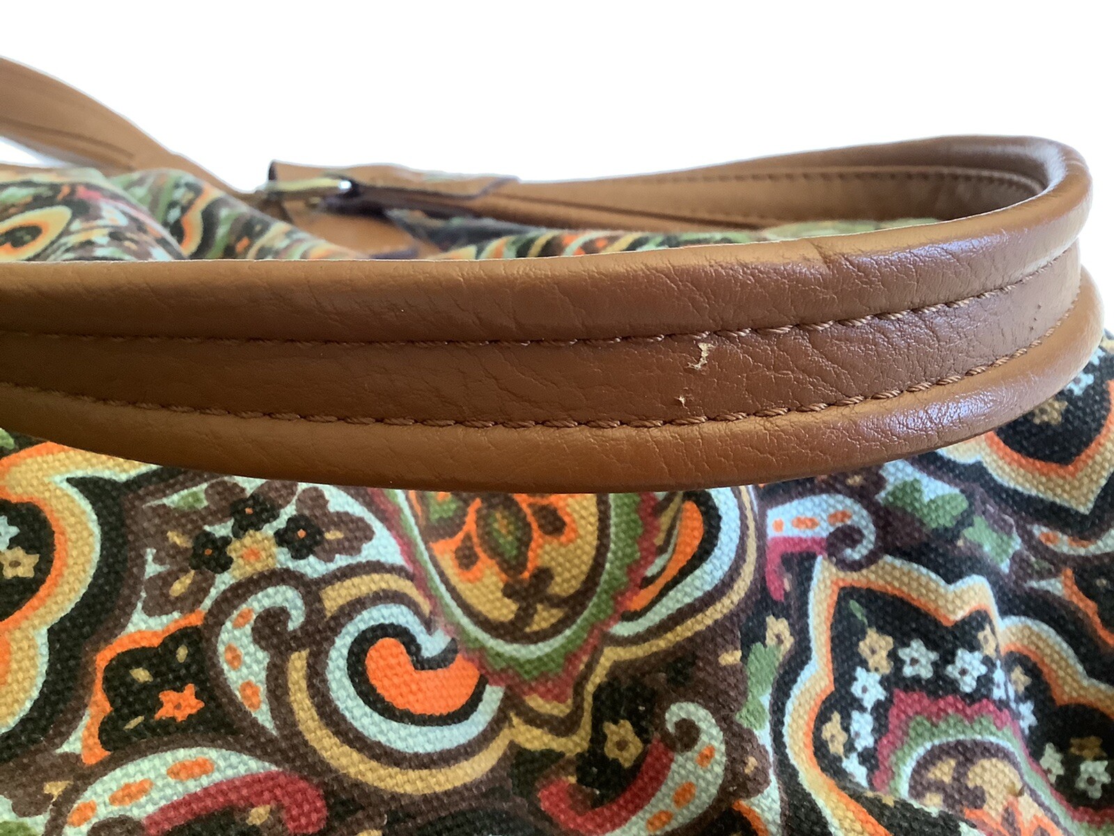 Patterned Tignanello Expandable Purse - image 12