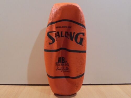 SPALDING NBA VTG OFFICIAL SIZE & WEIGHT LEATHER BASKETBALL BALL - Picture 7 of 13