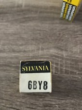 VACUUM TUBE 6BY8 SYLVANIA OLD STOCK 6BY8
