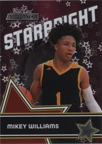 2021-22 Wild Card Alumination - Mikey Williams #SB-19