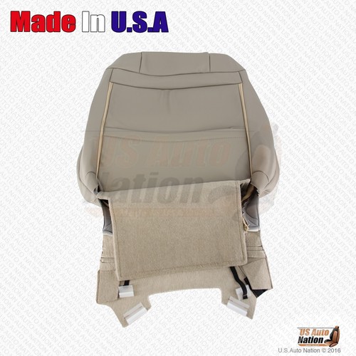 2012 2013 2014 2015 2016 For Honda CR-V Passenger Bottom & Top Leather Cover Tan - Picture 5 of 5