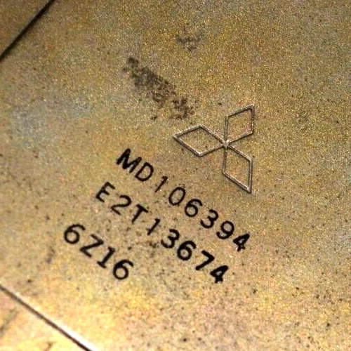 1987 MITSUBISHI CONQUEST STARION ECU ECM ENGINE COMPUTER MD106394 AUTHENTIC Foto 2 de 4