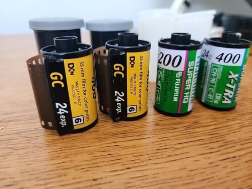 Four rolls of color film from Kodak and Fuji, with a film format of 35 mm/135 P - Picture 6 of 6