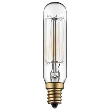 Kitchler 40W Clear Antique Candalabra Bulb 5971CLR LOT of 3 BULBS