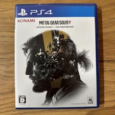 PS4 METAL GEAR SOLID V: GROUND ZEROES + THE PHANTOM PAIN Sony PlayStation4 Japan